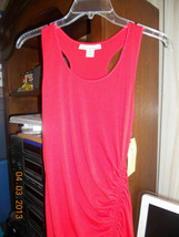 Derek Heart Juniors asymmetrical stretch sleeveless casual rough dress M x438 - $8.00