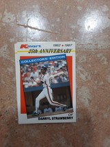 Darryl Strawberry 1987 Topps Kmart 25th Anniversary 32 Mets Baseball Card - £1.05 GBP