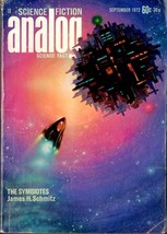 Analog Science Fiction Magazine Sep 1972 Fine Rare - £3.87 GBP