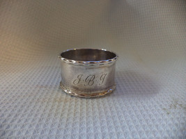 Antique Silver Plated Napkin Ring - $19.23