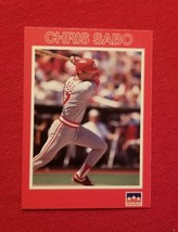 1990 Starline Long John Silver&#39;s Chris Sabo #20 Cincinnati Reds FREE SHIPPING - £1.40 GBP