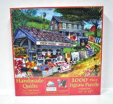 Handmade Quilts Jigsaw Puzzle 1000 Piece - £8.56 GBP