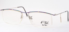 Vintage Flair Jet Set 746 548 Multicolor Único Raro Gafas 54-20-135mm - £75.31 GBP