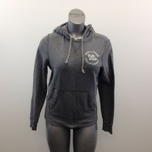 Hollister Hoodie Women&#39;s Size Small Gray Long Sleeve Cotton Blend Pullov... - £10.87 GBP
