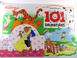 Lot 4 Walt Disney 1978 Garfield Pooh Tigger Beauty Beast 101 Dalmations ... - £10.26 GBP