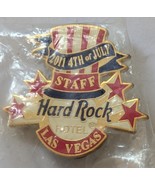 2011 4th of July Hard Rock Hotel Las Vegas STAFF Pin - $10.95