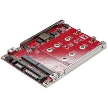 StarTech S322M225R Dual Slot M.2 to SATA Adapter for 2.5&quot; Drive Bay - £75.05 GBP