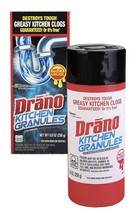 Drano Kitchen Granules Clog Remover 8.8 oz Melts Grease Tough On Clogs H... - £15.72 GBP