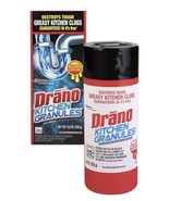 Drano Kitchen Granules Clog Remover 8.8 oz Melts Grease Tough On Clogs H... - £15.63 GBP