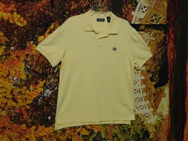 MEN&#39;S CASUAL PULLOVER SHORT SLEEVE SHIRT BY CHAPS / SIZE L - £8.49 GBP