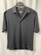 Greg Norman Mens Casual Black Polo Shirt Size L SKU7113 - $23.89