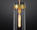 Aberaun Home Modern Gold Pendant Lights Glass Kitchen Island Lighting Fi... - £25.50 GBP