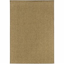5&#39; X 8&#39; Tan Indoor Outdoor Area Rug - $3,228.42 MXN