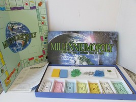 LATE FOR THE SKY --MILLENNIUMOPOLY --MONOPOLY BOARD GAME COMPLETE G6 - £7.74 GBP