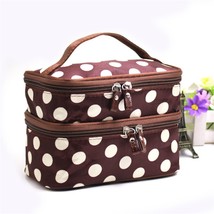 Women&#39;s Cosmetic Bag Multi-function Waterproof Storage Bag Cloth Unisex Travel S - £12.81 GBP
