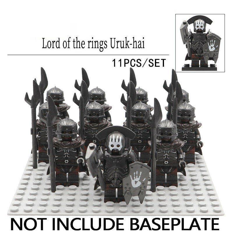 Primary image for 11Pcs/set Uruk-Hai Shaman Army Military The Lord Of The Rings Minifigure