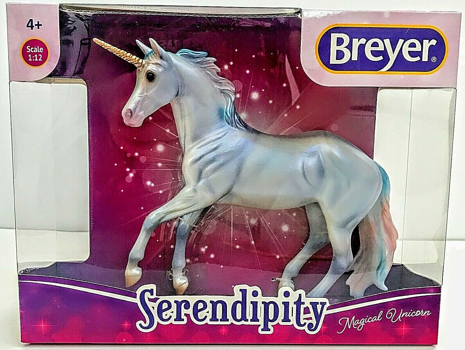 Breyer 97267 Serendipity Magical Unicorn Model Horse Classics 2019 1:12 Scale - £30.84 GBP