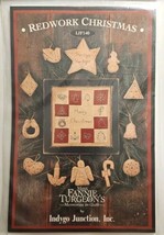 Indygo Junction Miss Fannie Turgeon&#39;s Redwork Christmas Ornaments Kit - $14.99