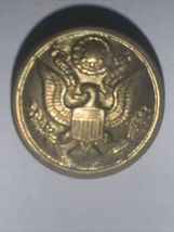 Military Brass Collectable Eagle Button - $9.90