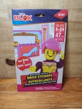 Top Blox Brick Stickers~78147~Princess~Fits LEGO Mega Blocks~47 Pc  - $5.93