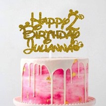 Disney Minnie Style Any Name Cake Topper || Theme Birthday Cake Topper |... - £7.06 GBP