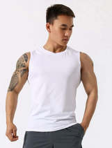 Men&#39;s Plus Size Round Neck Active Tank - $14.84