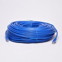 125 ft. Blue High Quality Cat6 550MHz UTP RJ45 Ethernet Bare Copper Netw... - £35.92 GBP