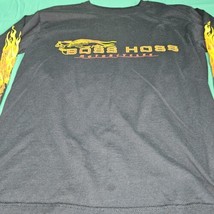 Vintage Boss Hoss Motorcycles Long Sleeve Flames Crew Neck Shirt Medium ... - $17.42