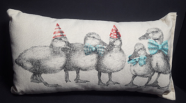 Maya Pickles Made USA Baby Chicks Beige Easter Pillow NWOT - £33.88 GBP