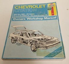 Haynes Automotive Repair Manual 1980-85 Chevrolet Citation All models #550 - £6.37 GBP