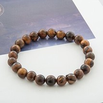 Ethnic Beads Tiger Eye Bracelets Buddha Bangles bijoux pulseras Rope Chain Natur - £8.62 GBP