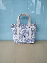 Polo Ralph Lauren Pony Floral Small Canvas Tote WORLDWIDE SHIPPING - $118.80
