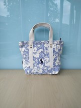 Polo Ralph Lauren Pony Floral Small Canvas Tote Worldwide Shipping - £93.45 GBP