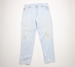 Vintage 90s Streetwear Mens 36x32 Thrashed Tapered Leg Denim Jeans Pants... - $44.50