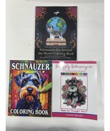 Schnauzers - Puppy Dog Coloring Colouring Book Books for Adults  - VERY ... - $16.28 CAD