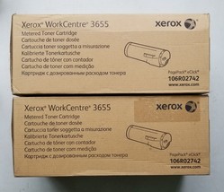 2 New Genuine Xerox 106R02742 For Workcenter 3655 - £114.27 GBP