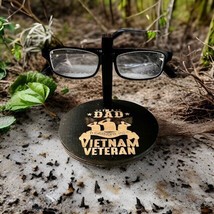 Wood Eyewear Stand Gift for Dad Gift for Veteran Vietnam Veteran Eyewear Stand - £9.47 GBP