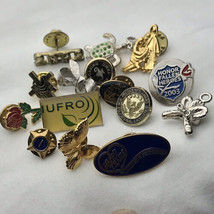 Vintage Pin and Charm Lot of 15 This is a True Mix Butterfly Turtle Ship N More - £11.75 GBP