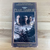 Pearl Harbor  2 VHS Set 2001, Widescreen 60th Anniversary Commemorative Edition - £5.50 GBP