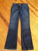 Calvin Klein Women&#39;s Jeans Modern Flare Stretch Blue Jeans Size 2 X 32 - £22.92 GBP