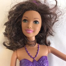 Mattel Barbie Fairytale Ballerina You Can Be a Dreamer 12" Doll Purple 2015 - $4.94