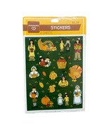 Thanksgiving Stickers Ambassador by Hallmark Pack of Four Sheets New 1986 - £3.14 GBP