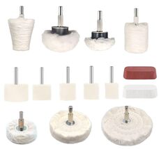 Tworider 14 Pcs Polishing Wheel for Drill,Buffing Pad Polishing Wheel Ki... - $49.45