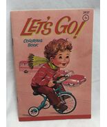 ANTIQUE 1965 LET&#39;S GO Children&#39;s COLORING ACTIVITY BOOK 2957 Western Pub... - $273.21 MXN