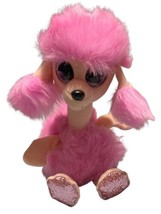 Ty Beanie Baby Boos Pink Fluffy Camila Poodle Doodle Dog - £6.96 GBP