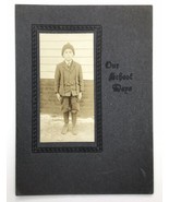 Antique Photograph of Boy 1915 ID&#39;d Walter J. Danforth &quot;Our School Days&quot;... - £15.44 GBP