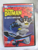 The Batman. 2 DVD&#39;s. Complete Fourth Season. DC. - $9.50