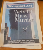 Newsday Coverage of the September 11, 2001 attacks on the World Trade Ce... - $446.90 MXN