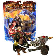 Year 2008 Pirates of the Caribbean Swashbucklers 5&quot; Figure - Deluxe WILL TURNER - £52.76 GBP
