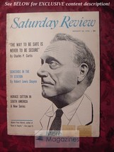 Saturday Review August 20 1955 Robert Penn Warren Lewis Shayon Carlos Baker - £6.74 GBP